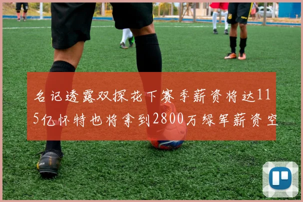 名记透露双探花下赛季薪资将达115亿怀特也将拿到2800万绿军薪资空间依旧紧张